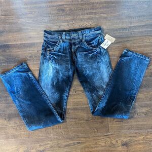Tornado Mart Jeans made by Guess.  Sample NWT - S (29 x 35) - Washed
